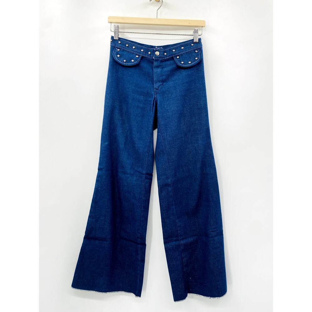 Vintage Turtle Bax Flare Wide Leg Jeans